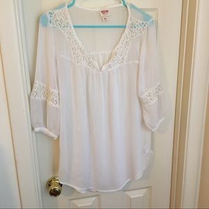 Cream/off white blouse