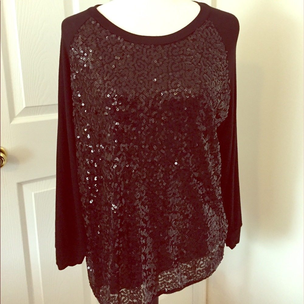 Cha Cha Vente Sequined Top