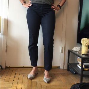 Blue slim cropped Gap pants