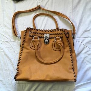 Brown handbag