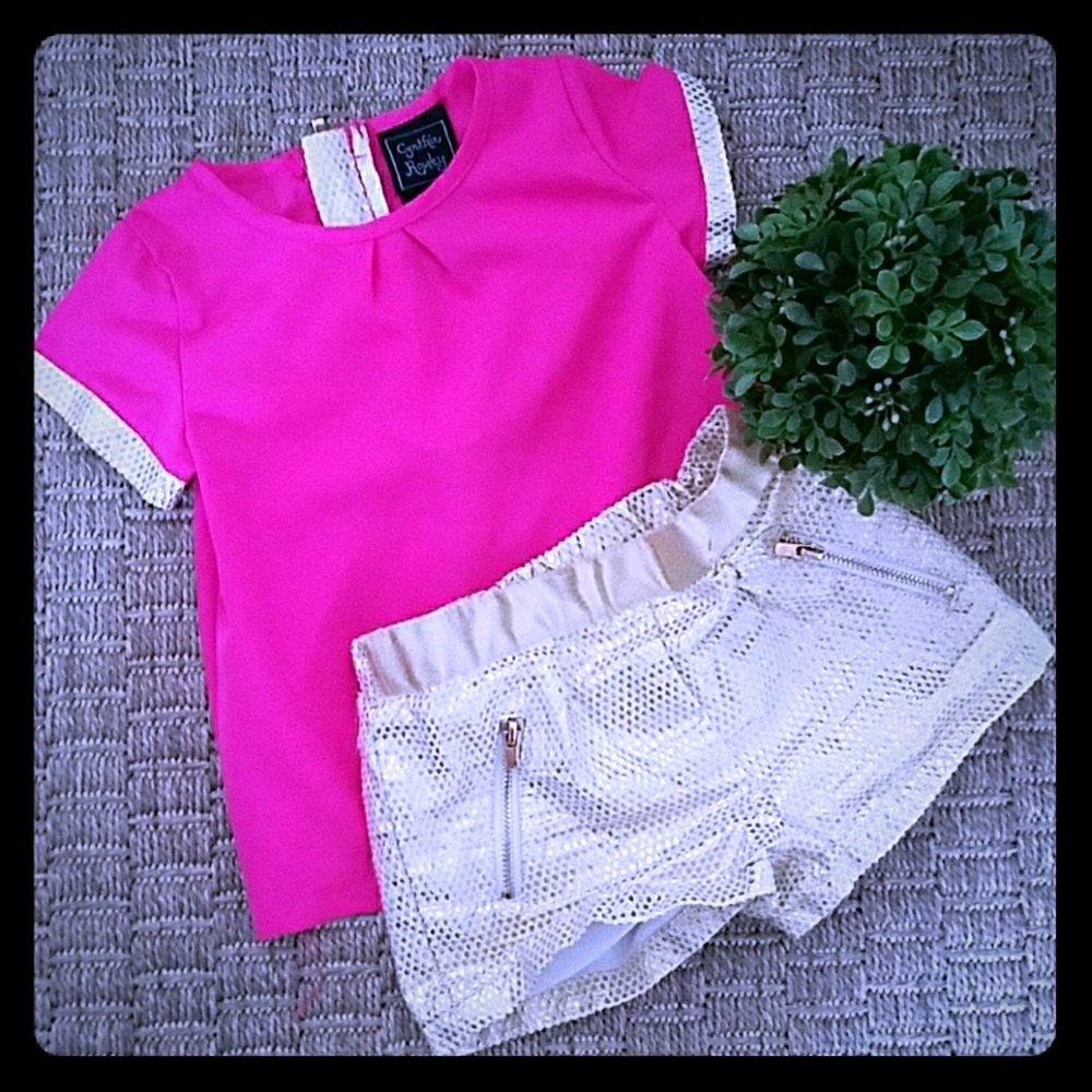 Cynthia Rawley hot pink outfit