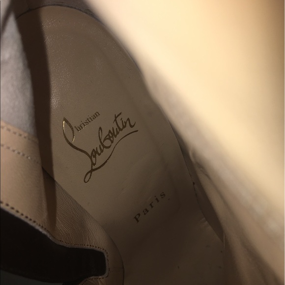 Botalili boot Christian Louboutin (brown) - Picture 5 of 8