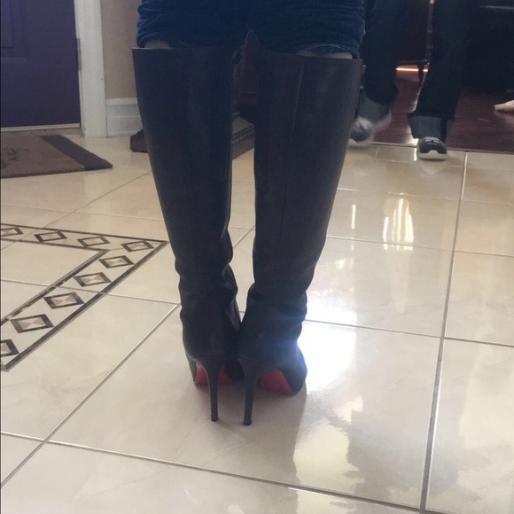 Botalili boot Christian Louboutin (brown) - Picture 7 of 8