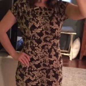 Snake print dress
