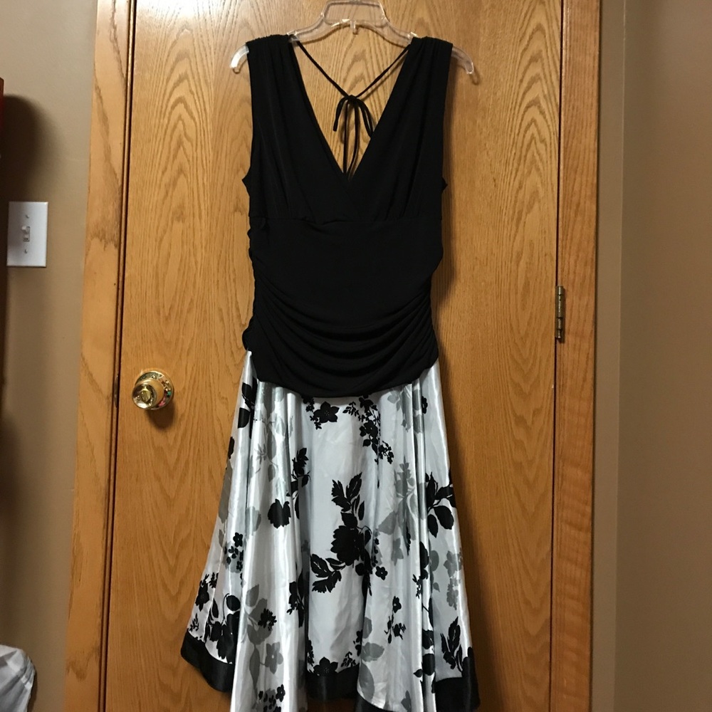 Black and White Dress