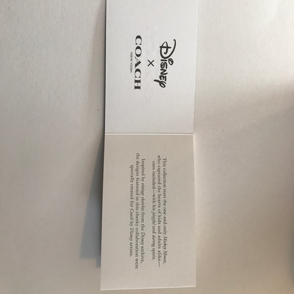 🛑SOLD🛑 NWT Disney + Coach Black Mickey Case - Picture 3 of 5