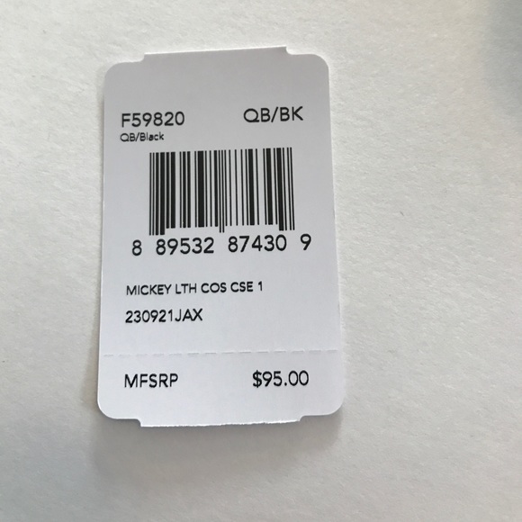 🛑SOLD🛑 NWT Disney + Coach Black Mickey Case - Picture 4 of 5