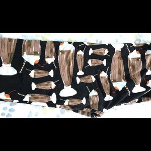 EUC lularoe OS milkshake leggings