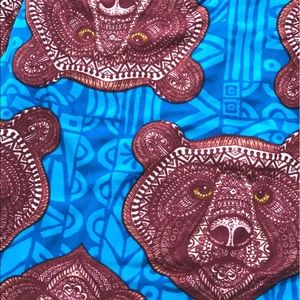 EUC lularoe *BEARS* OS LEGGING