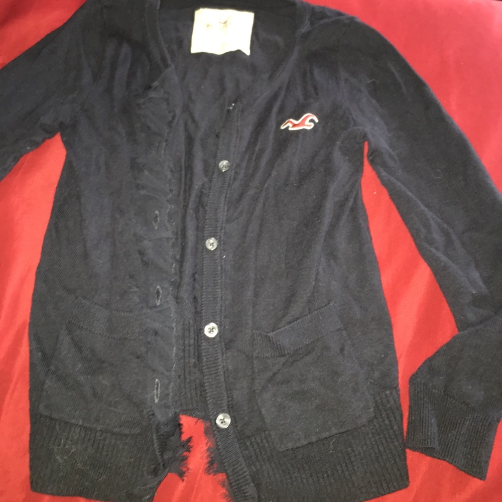 Buttoned-down Hollister cardigan