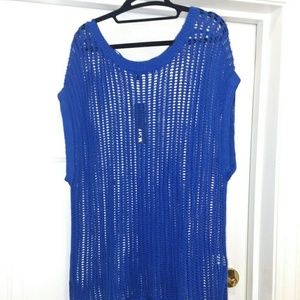 2 for $20 Apt 9 Blue knit tunic top