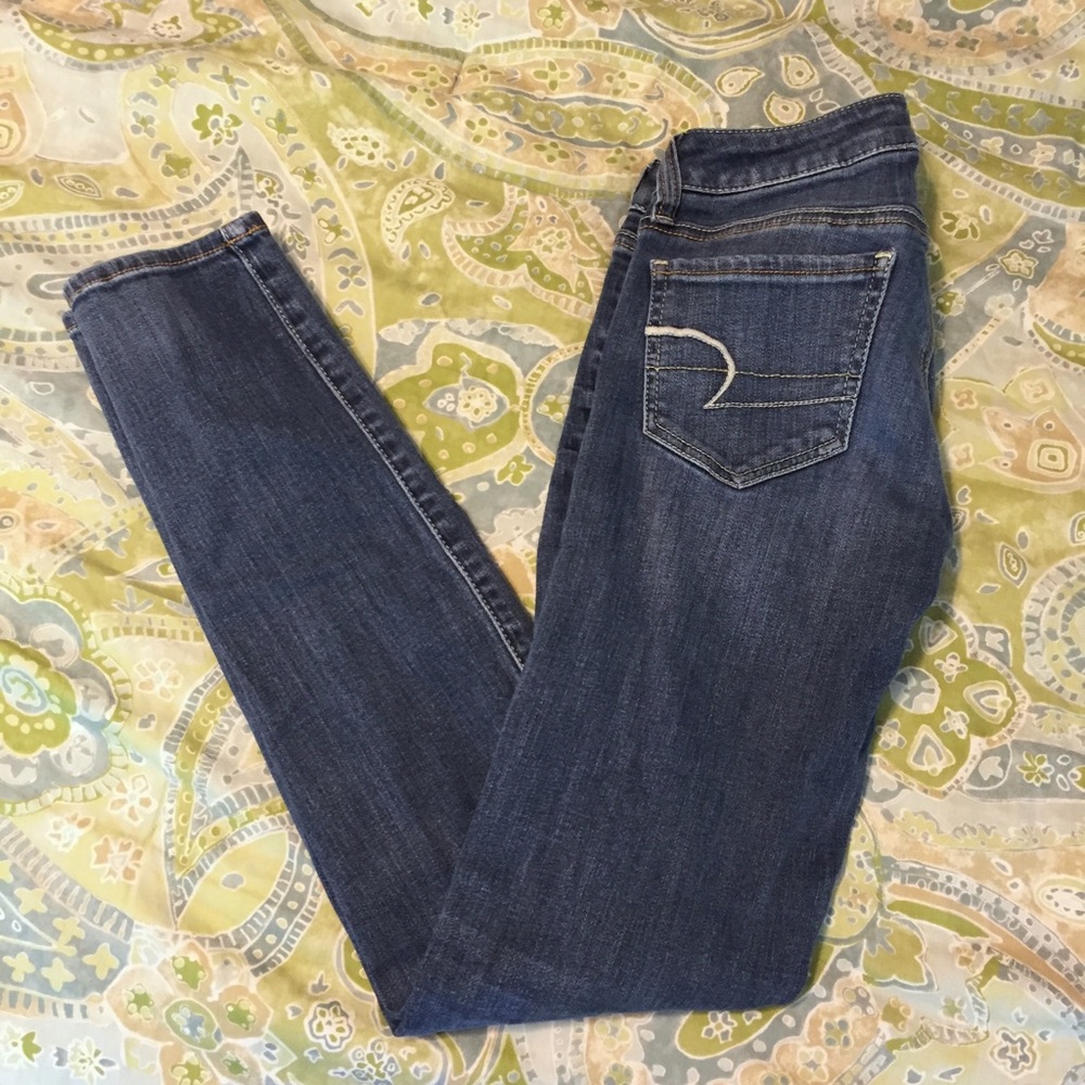 American Eagle | Medium Wash Skinny Jeggings