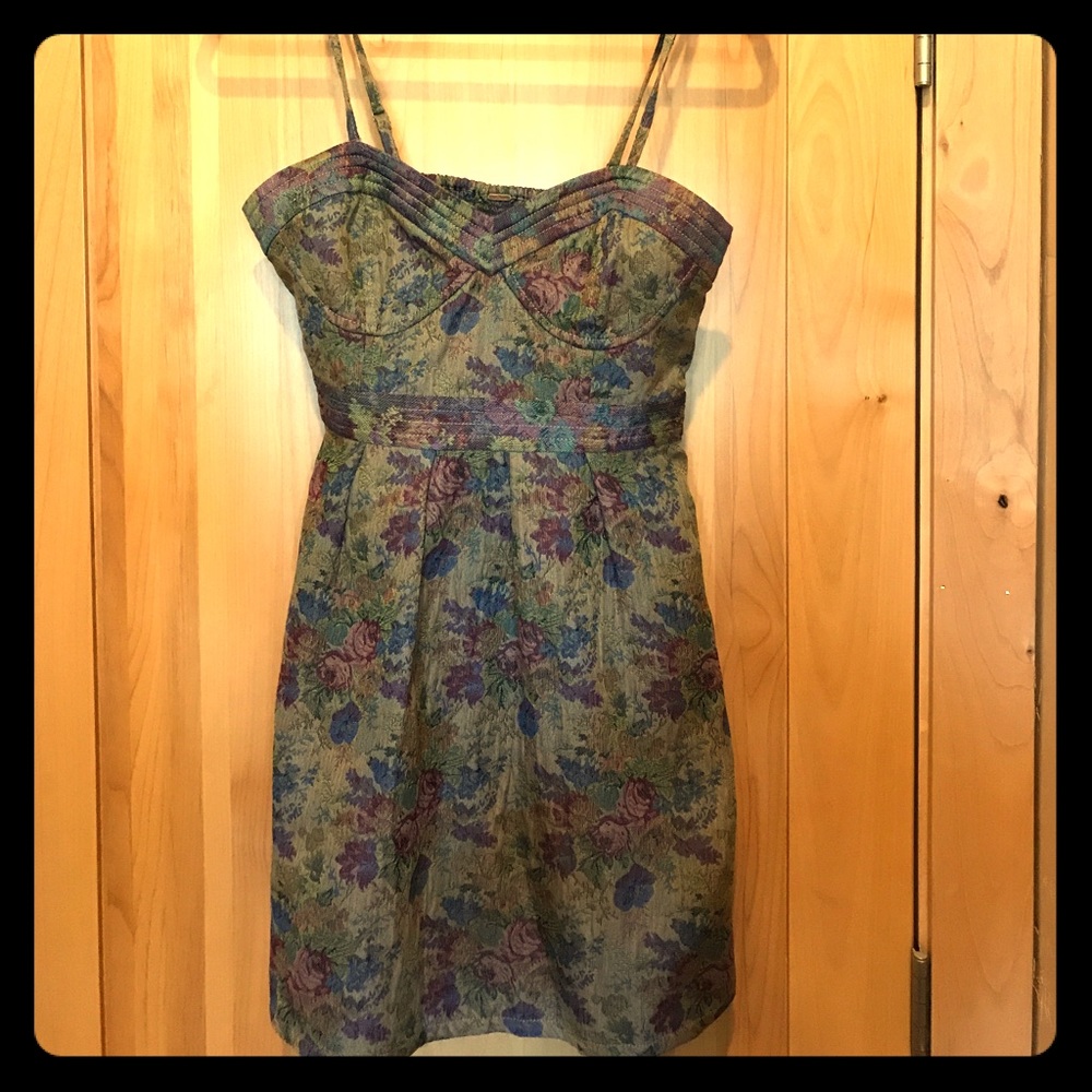 Free People Floral Bustier Dress