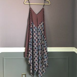 Patterned Boho Harem Style Dress