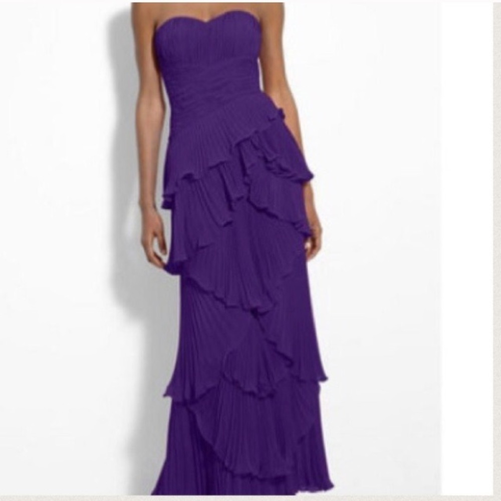 Purple strapless prom/wedding/summer dress