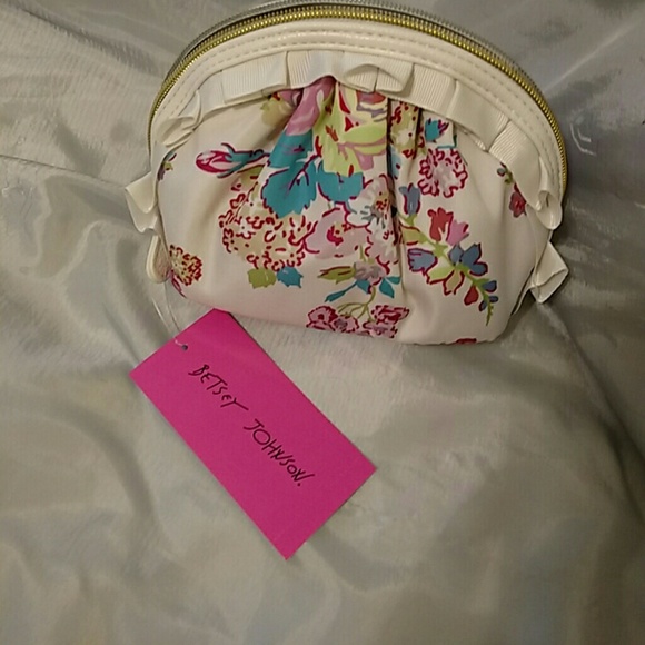 Betsey Johnson cosmo mini ruffle white floral NWT - Picture 3 of 6