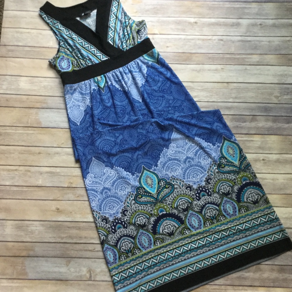 AB studio Maxi Dress size Large
