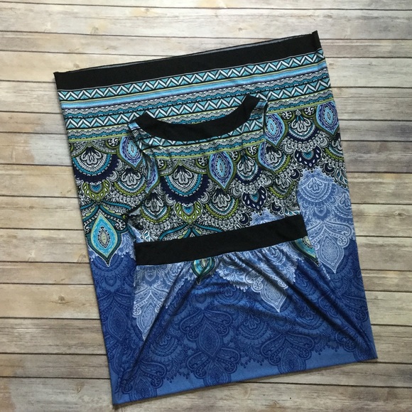 AB studio Maxi Dress size Large - Picture 2 of 6