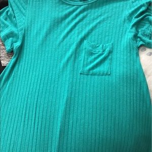 EUC teal Carly dress - Lularoe
