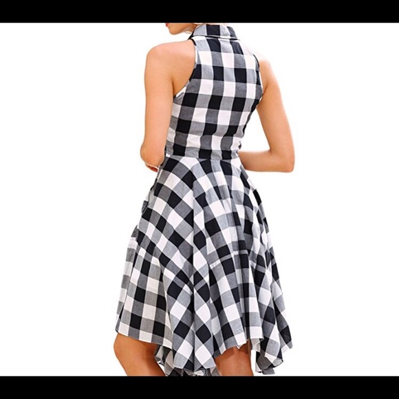 🆕Sleeveless Side Pockets Pleated Dress - Picture 2 of 2