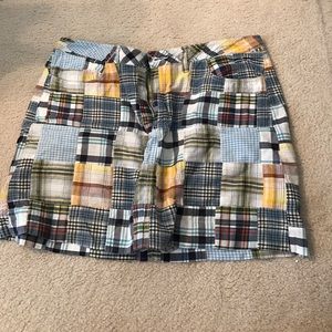 Plaid skort