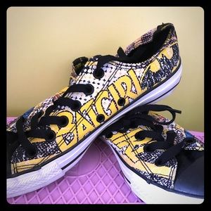D.C. Comics batgirl converse