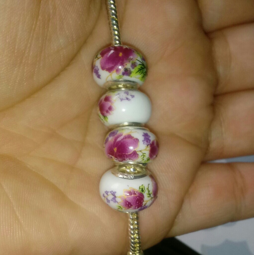 Floral Charm beads