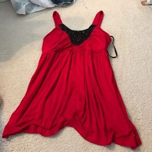 Red Dress Top- Britney Spears Edition