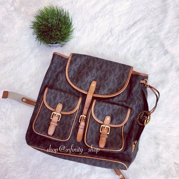 Michael Kors Handbags - Michael Kors Jet Set Backpack