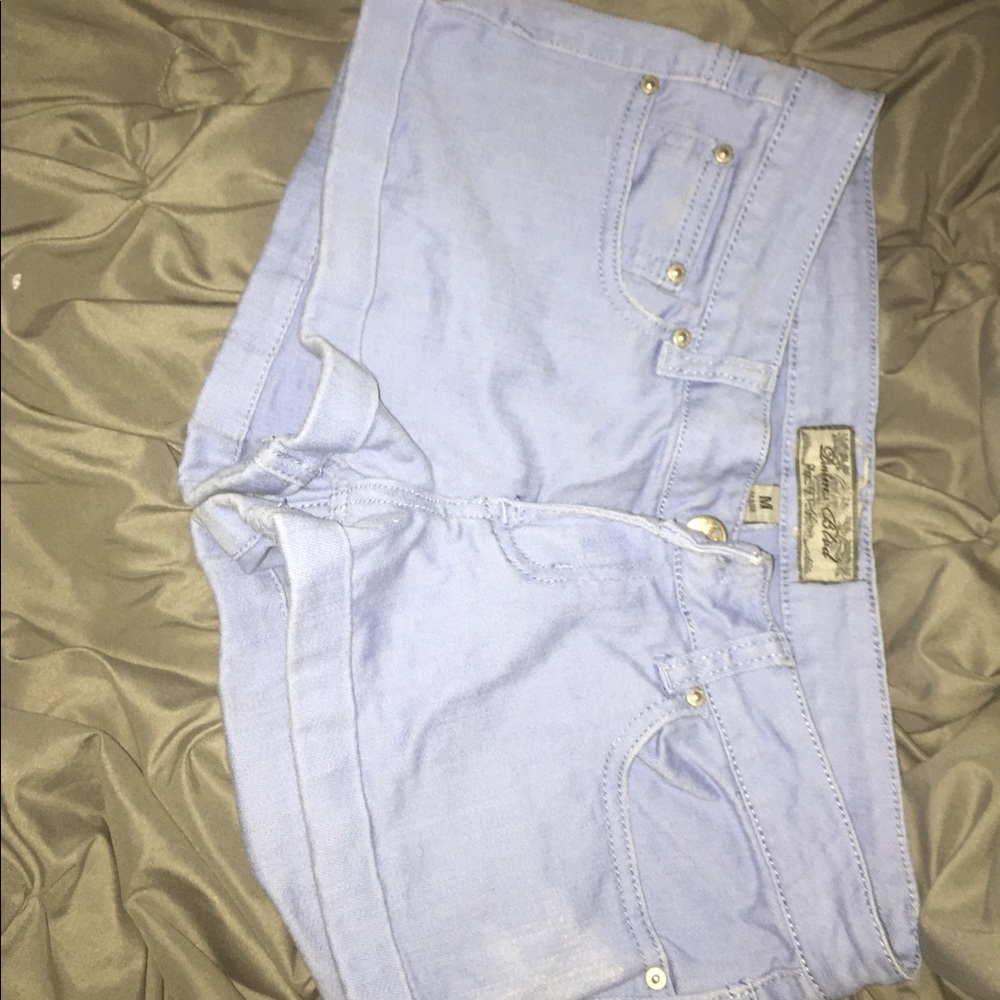 Medium baby blue shorts
