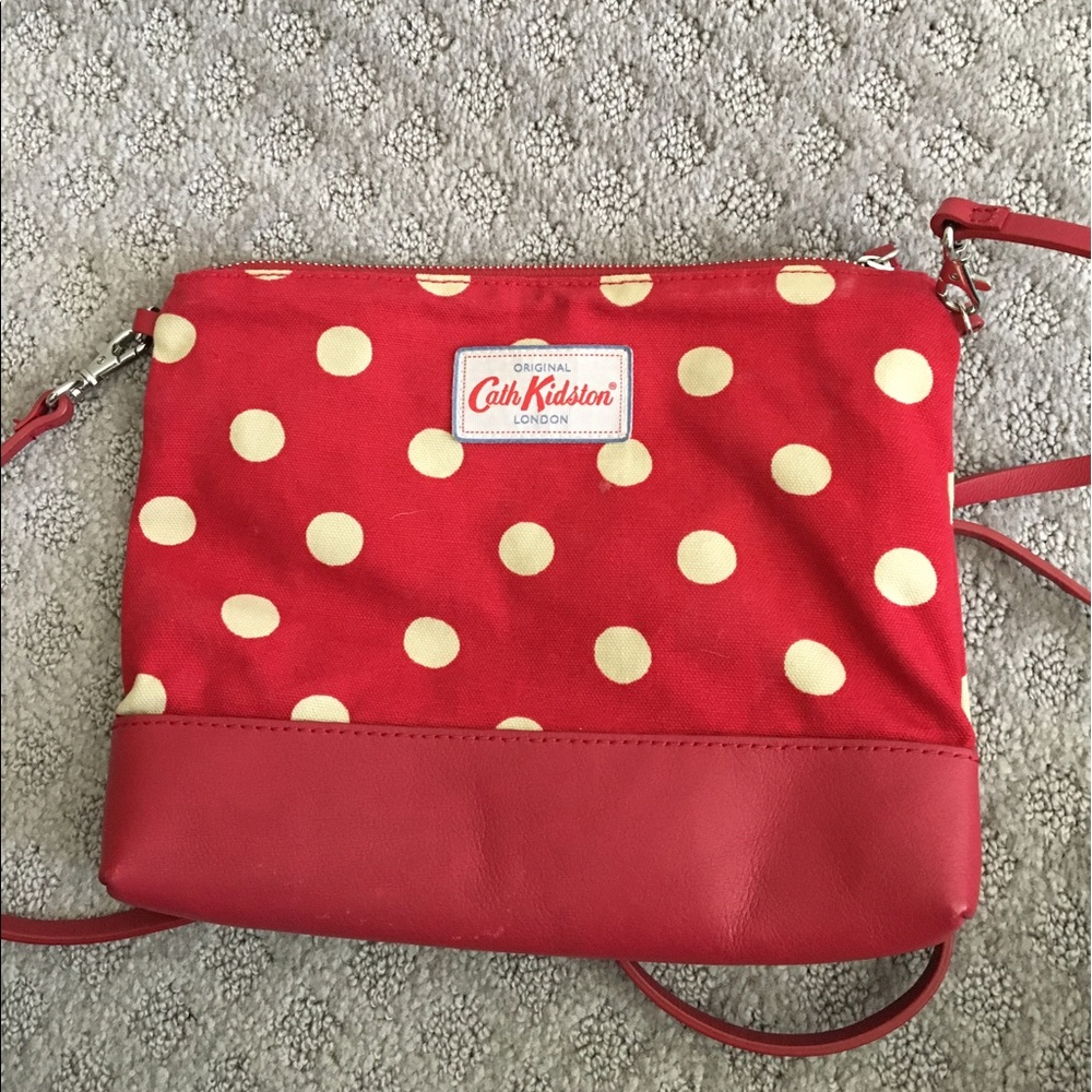 Cath Kidston polka dots Red Crossbody bag