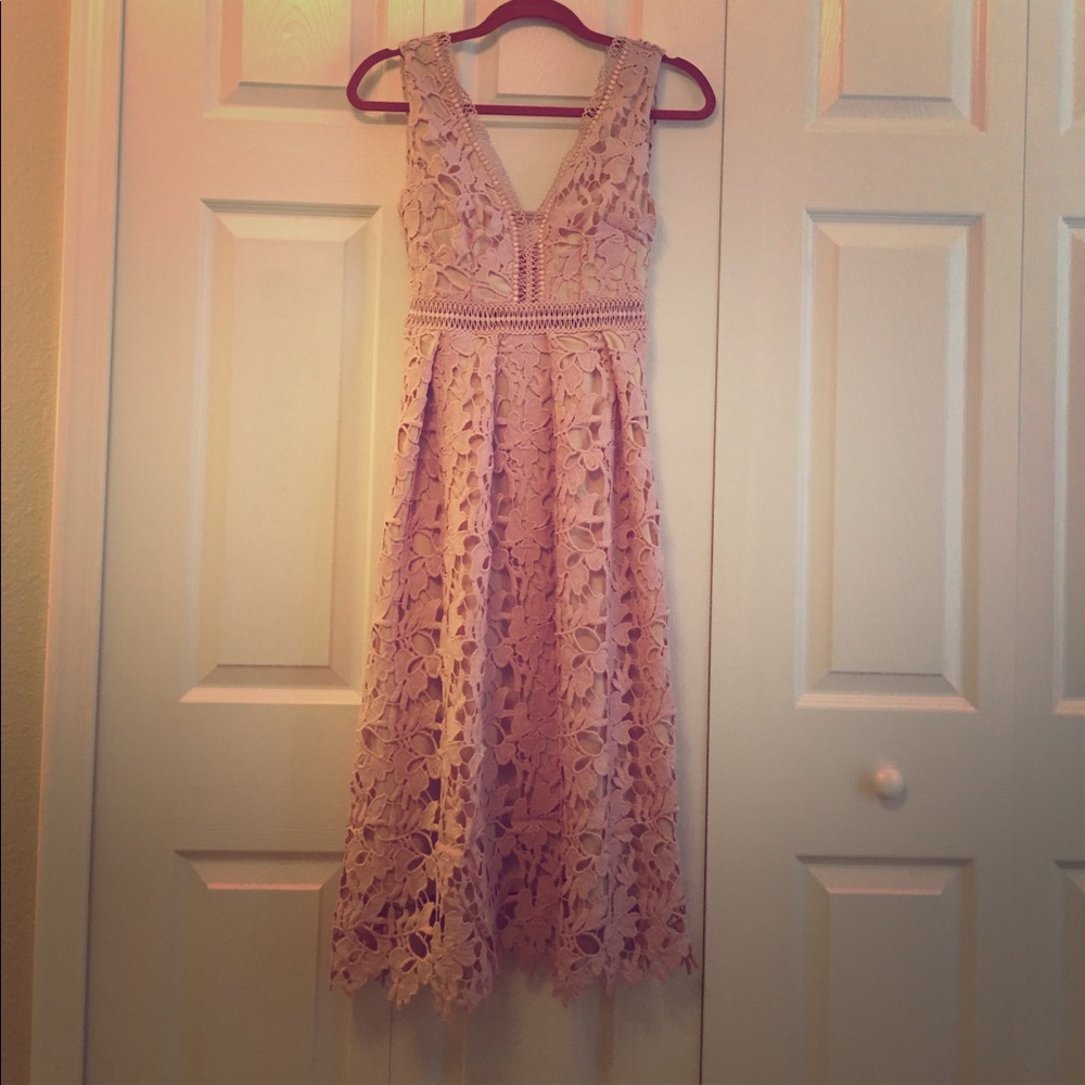 Romeo & Juliet Couture Pink Dress