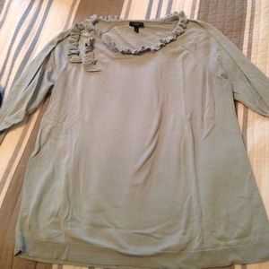 TALBOTS light  blue sweater
