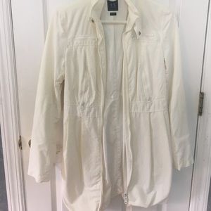 White trench coat