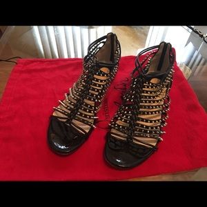 Christian Louboutin Millaclou black studded sandal