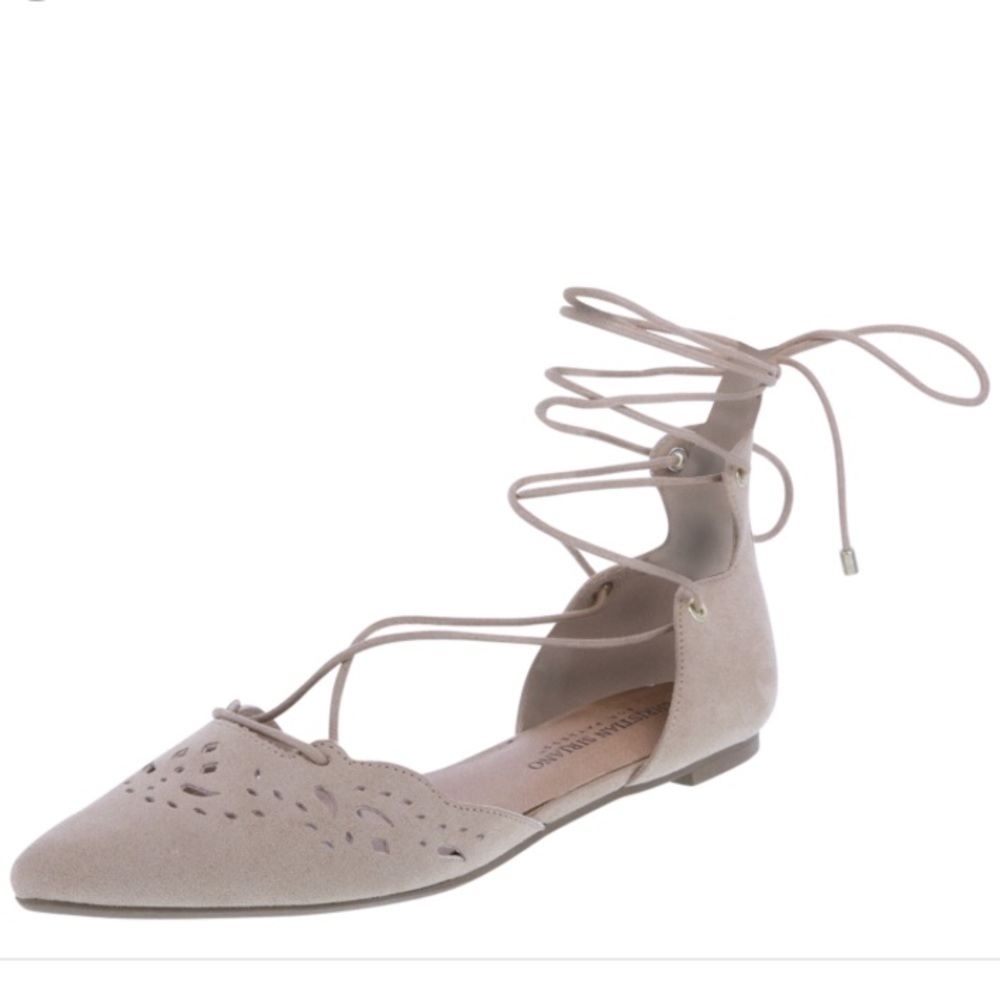 Faux Suede Sandals