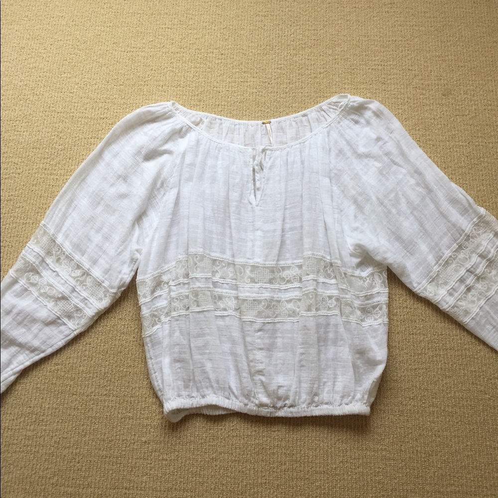 summery white top