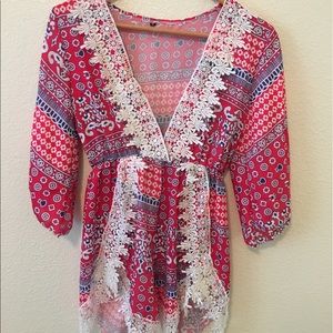 Boutique Style Lace Romper