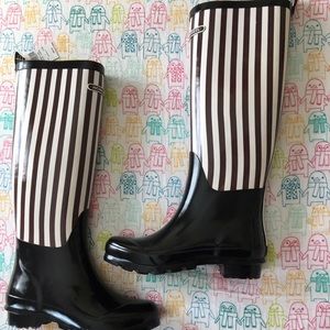 BRAND NEW Henri Bendel Wellies Rain Boots SIZE 6