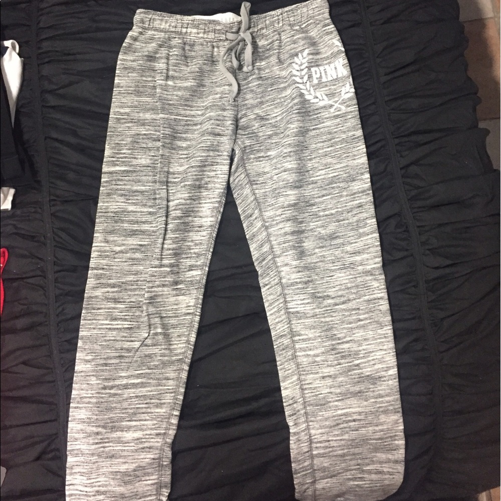 Victoria's Secret PINK Gray Jogger Pants