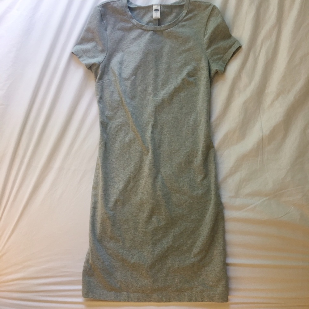 Gray Bodycon T-Shirt Dress, worn once