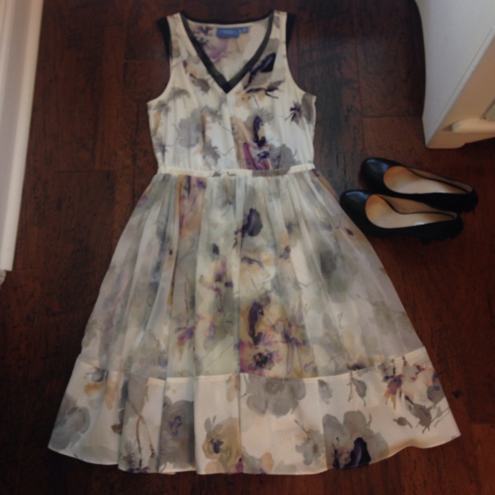 Elegant versatile spring and winter dress