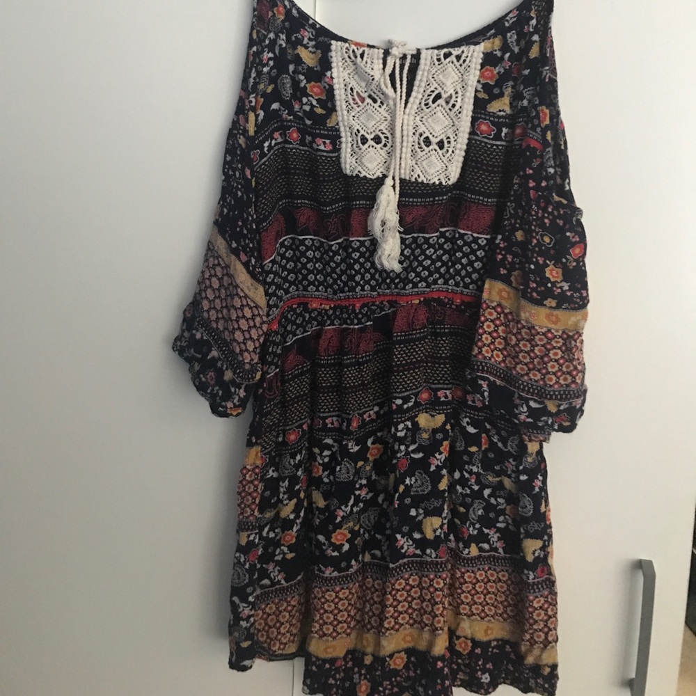 REDUCED Dress with elastic waste size large