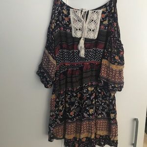 REDUCED Dress with elastic waste size large