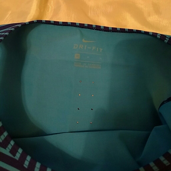 Hold ize L Nike womens power running tank NWT blue - Picture 4 of 6