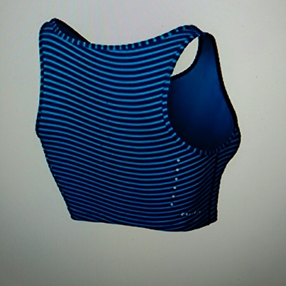 Hold ize L Nike womens power running tank NWT blue - Picture 6 of 6