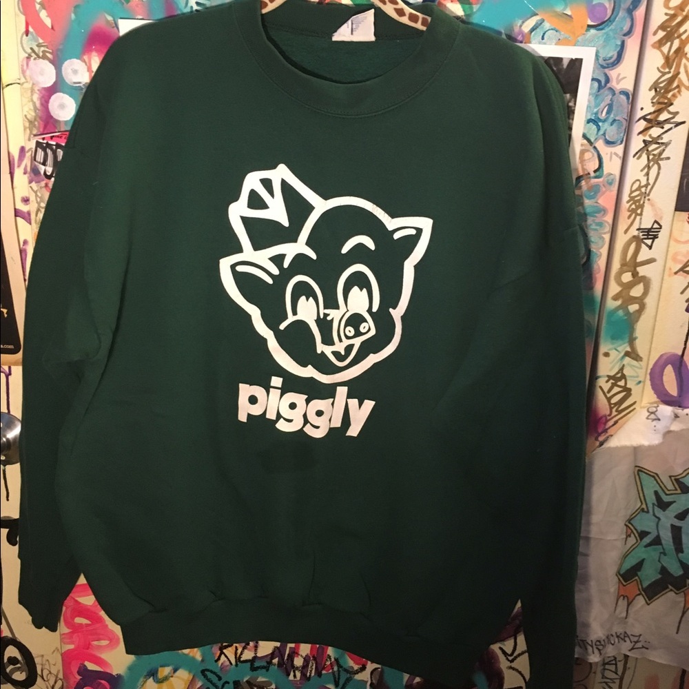 VINTAGE PIGGLY WIGGLY SWEATER