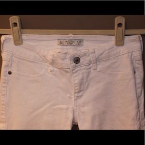Abercrombie & Fitch White Jeans