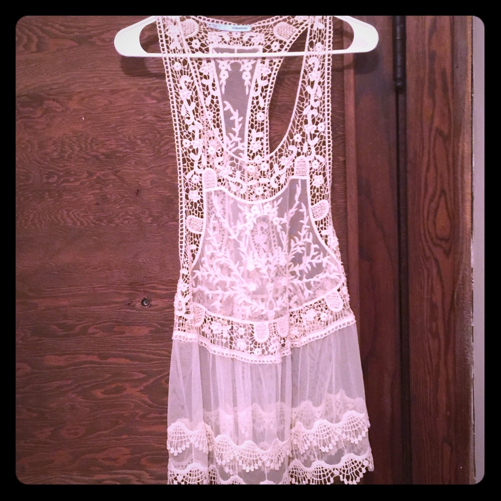 Lacy top boho chic hippie 🌸🌻☀️