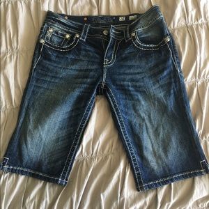 Miss Me Bermuda Shorts